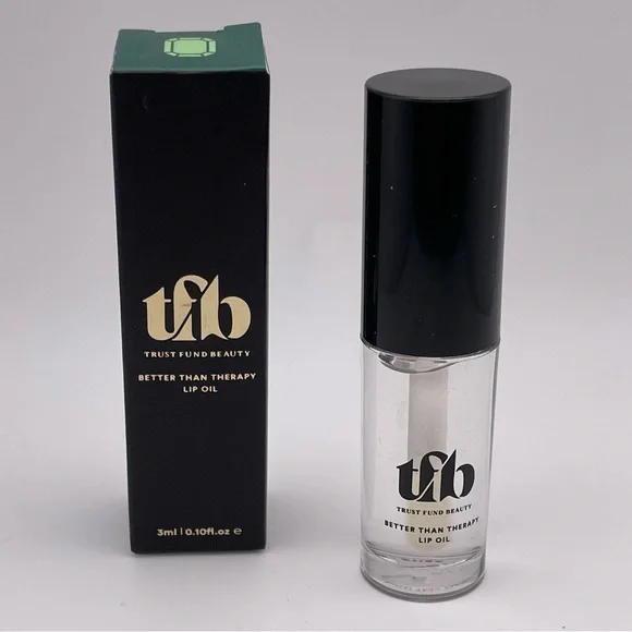 TRUST FUND BEAUTY | Better Than Therapy | Lip Oil (Brand New!) ✨ - Picture 1 of 10